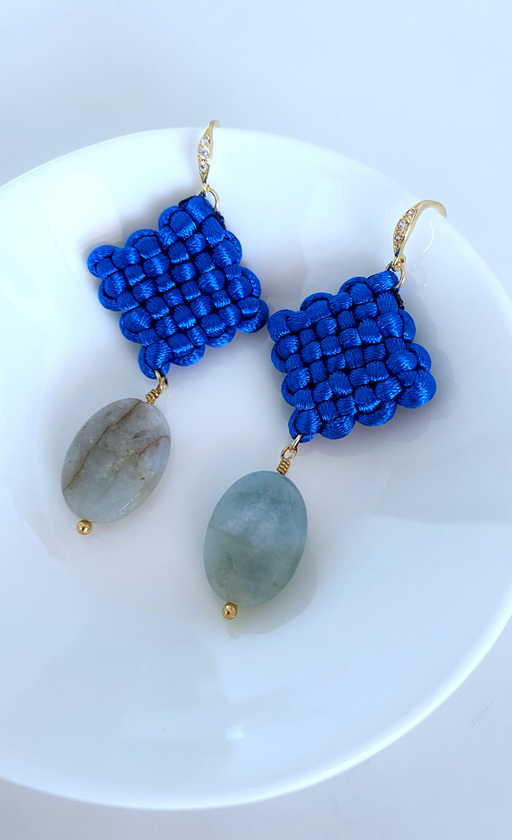 Affinity Knot in Cobalt Blue | Aquamarine